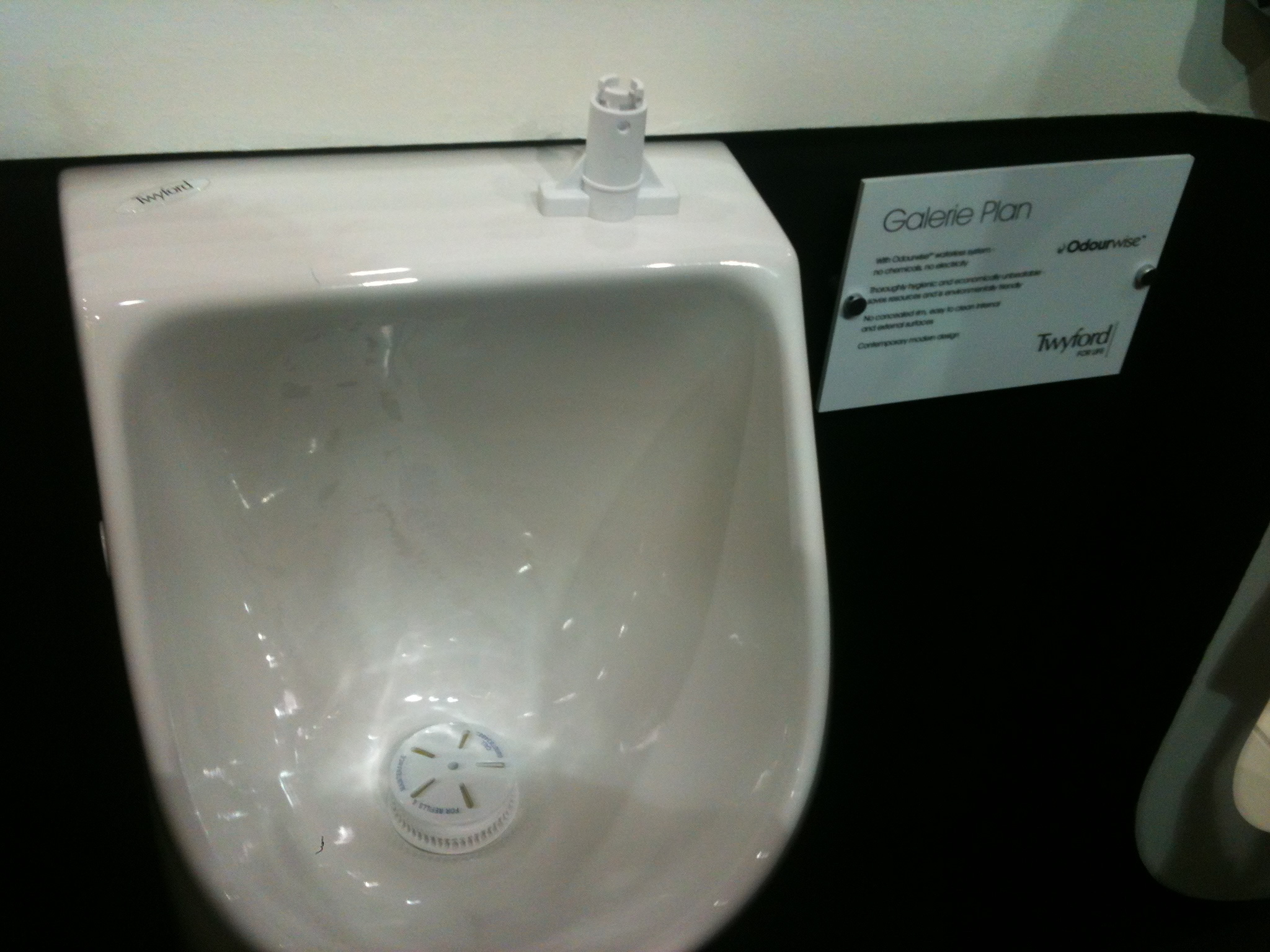 EcoBuild Toilets (waterless urinal & sensor on water tap) Silver